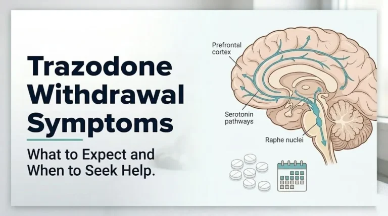 Trazodone withdrawal symptoms