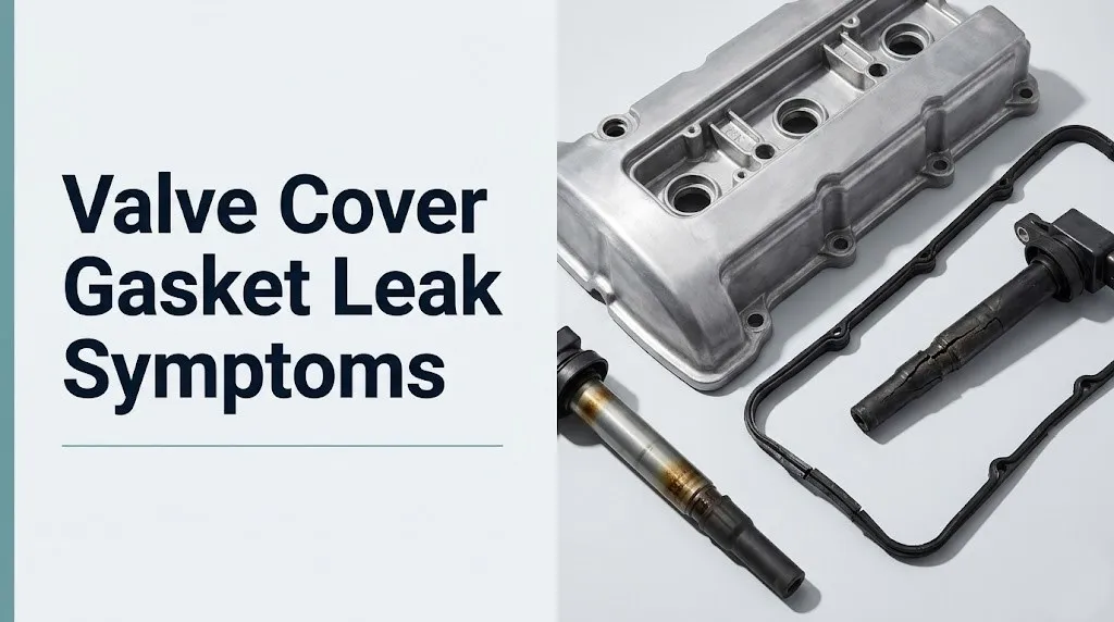 Valve cover gasket leak symptoms