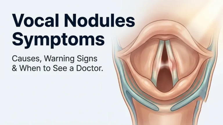 Vocal nodules symptoms