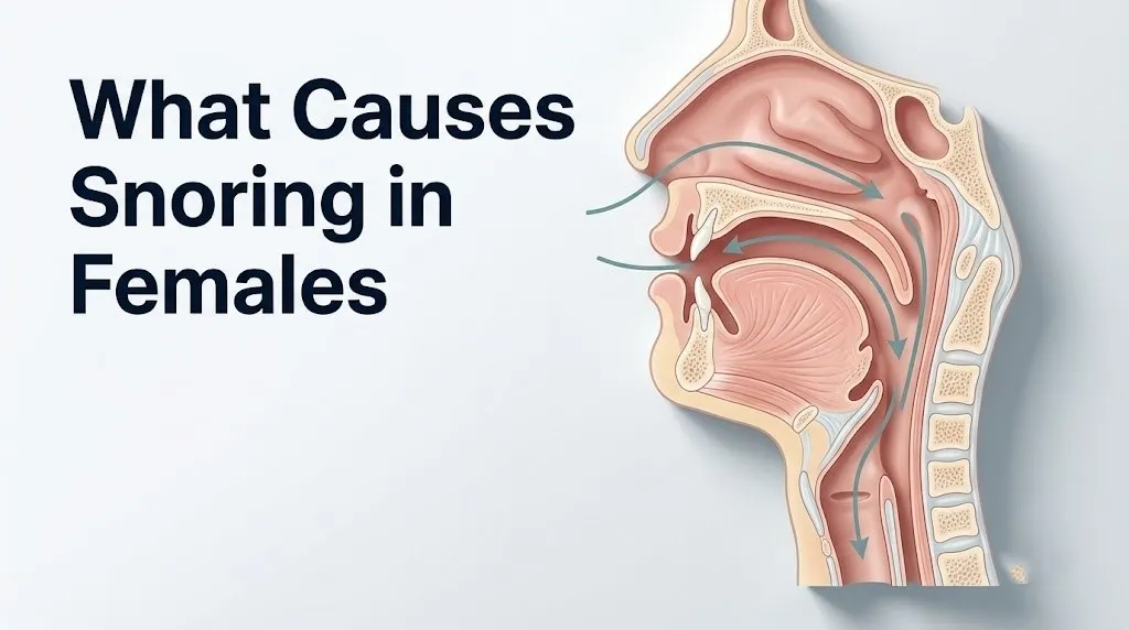 What causes snoring in females