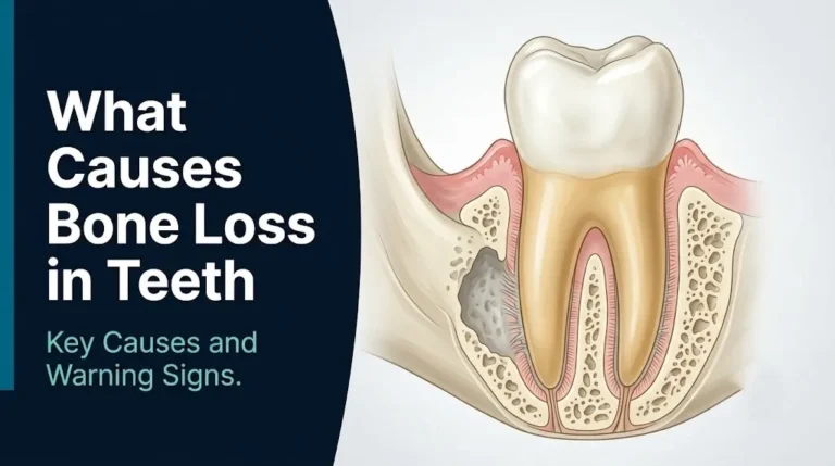 hat causes bone loss in teeth