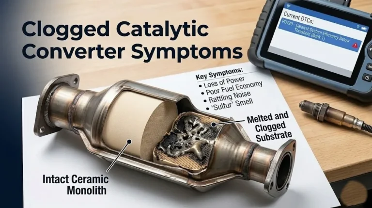 clogged catalytic converter