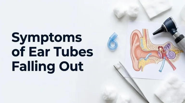 ear tubes falling