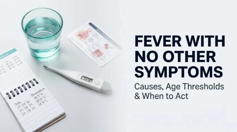 fever with no other symptoms