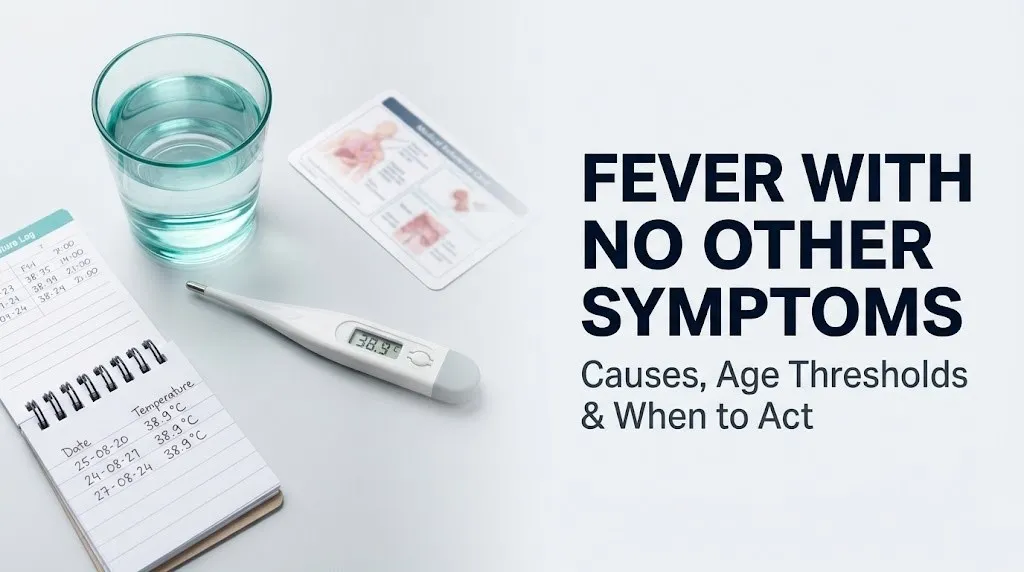 fever with no other symptoms