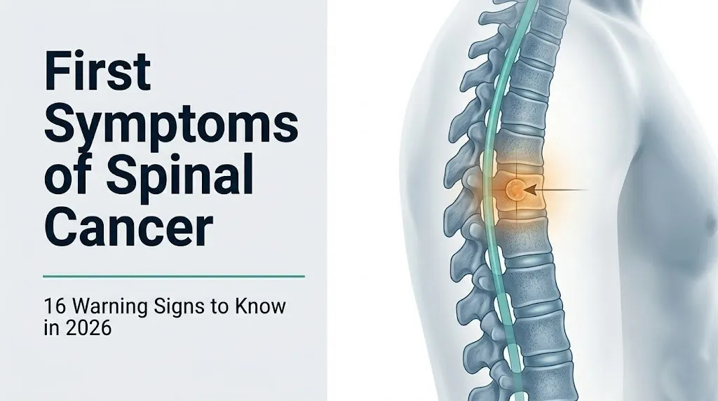 first symptoms of spinal cancer