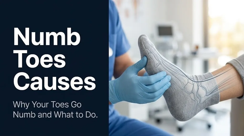 numb toes causes