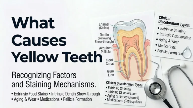 yellow teeth