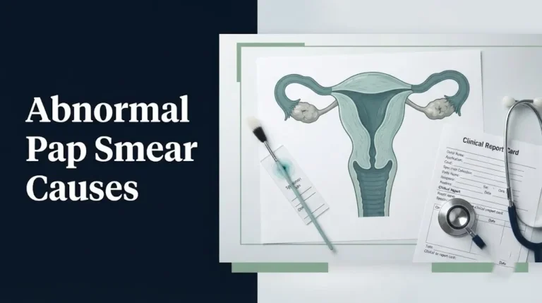 Abnormal pap smear causes