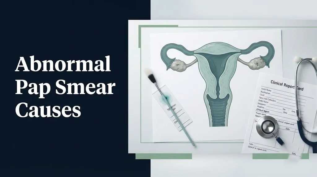 Abnormal pap smear causes