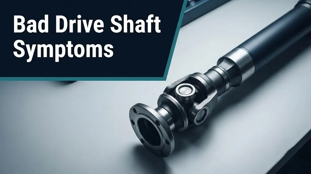 Bad drive shaft symptoms
