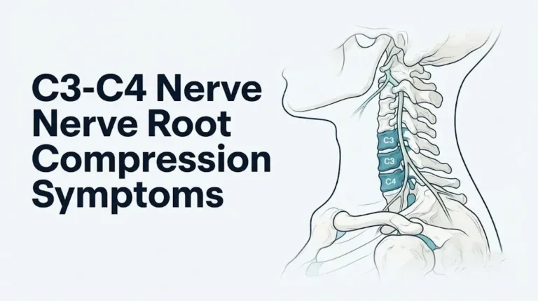 C3-C4 nerve root compression symptoms