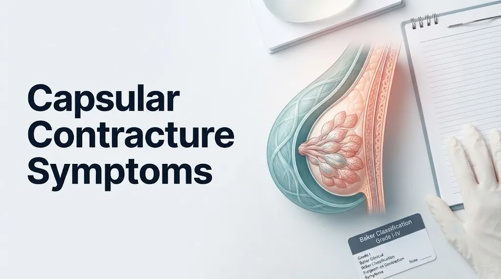 Capsular contracture symptoms