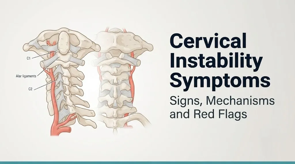 Cervical instability symptoms