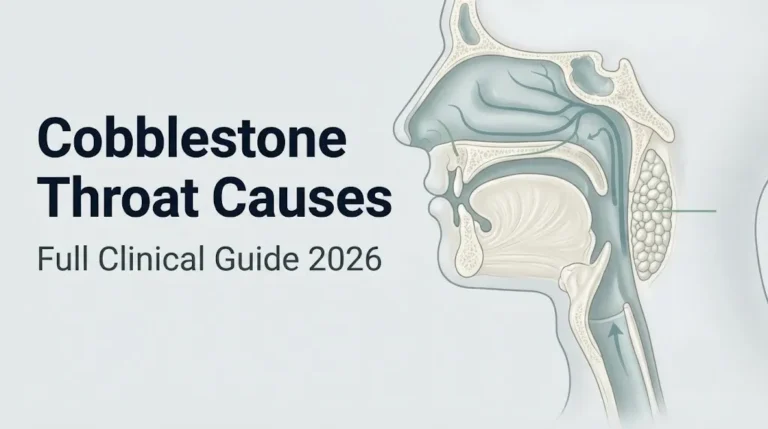 Cobblestone throat causes