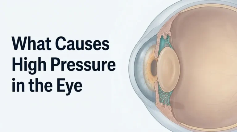 High pressure in the eye
