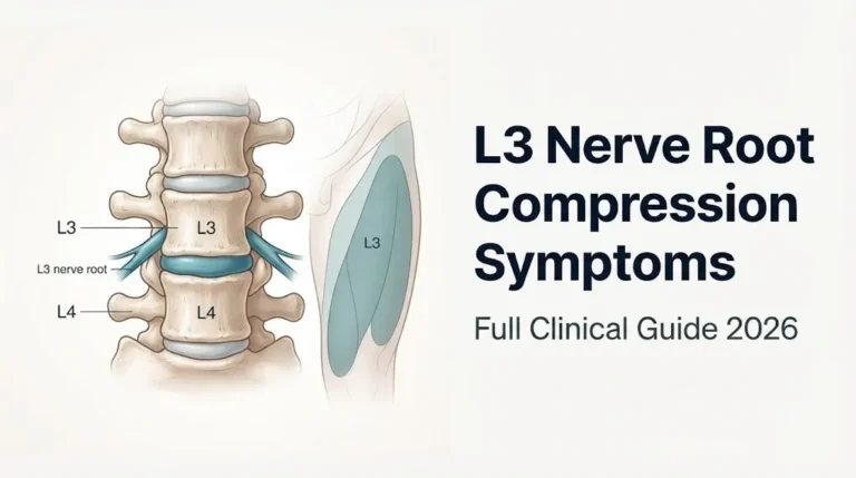 L3 nerve root compression symptoms