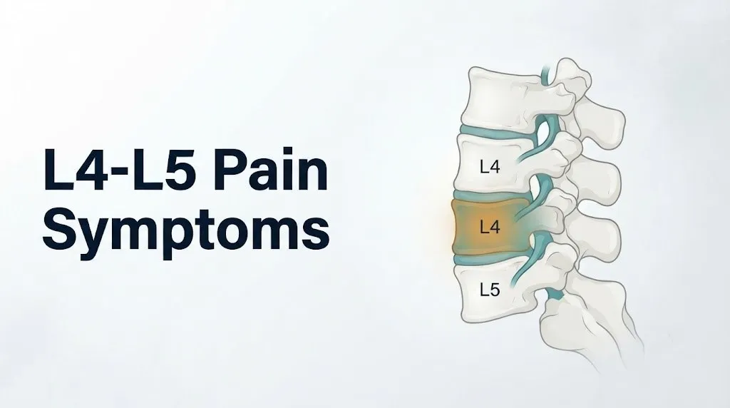 L4-L5 pain symptoms
