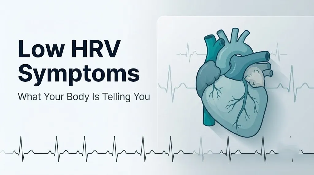 Low HRV symptoms