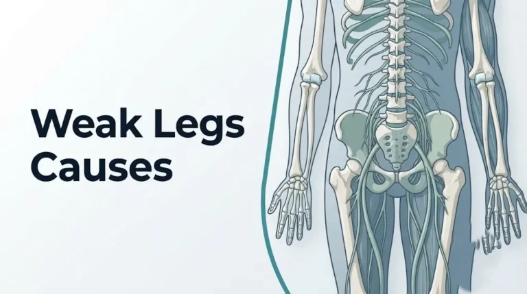 Weak legs causes
