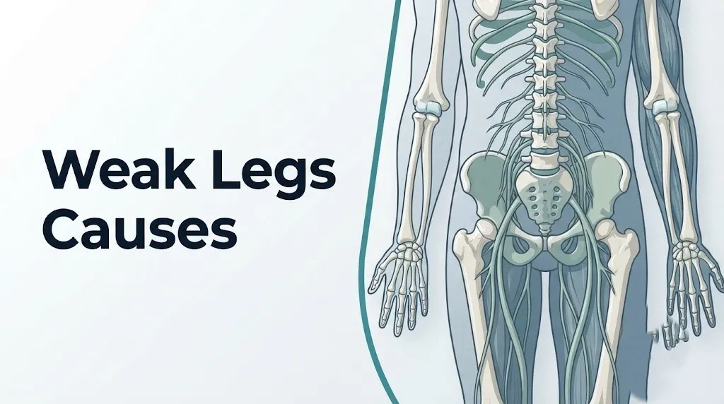 Weak legs causes