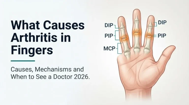 What causes arthritis in fingers