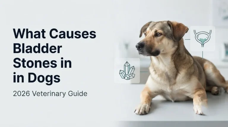 What causes bladder stones in dogs