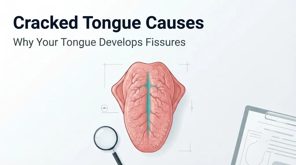 cracked tongue causes